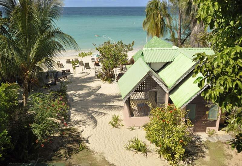 Firefly Beach Cottages Negril Bagian luar foto